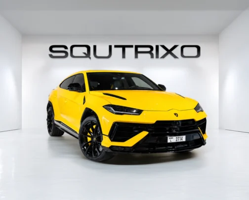 Lamborghini_Urus S_Yellow_Front